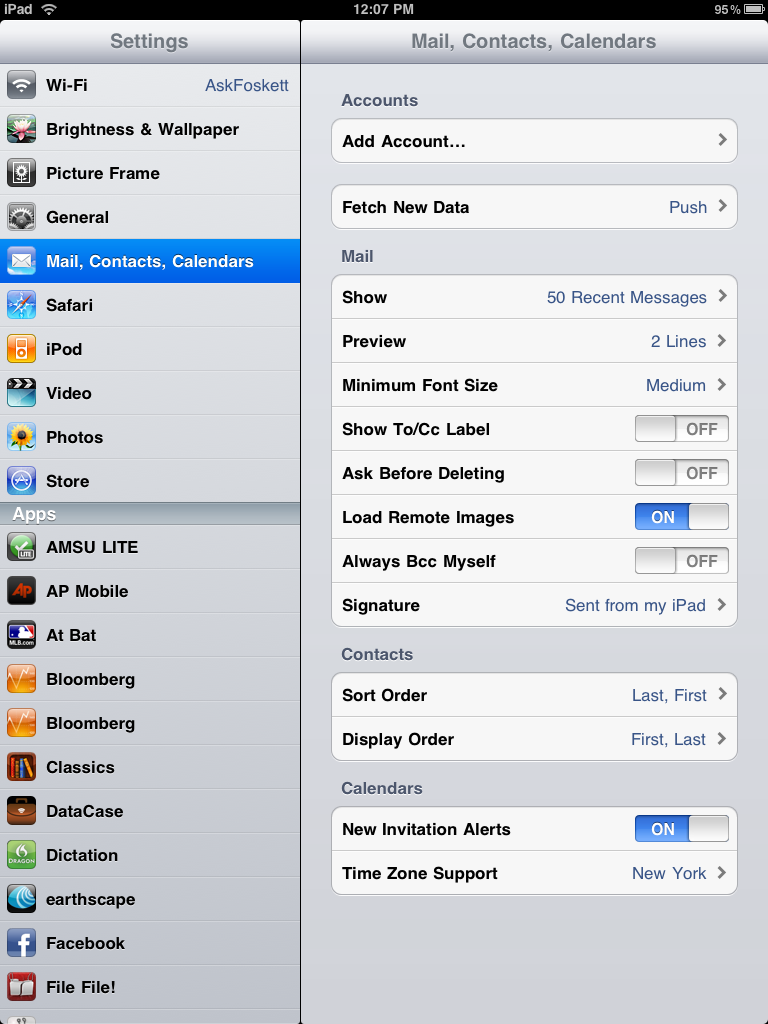 How To Sync Your iPad With Your Exchange Server Stephen Foskett, Pack Rat