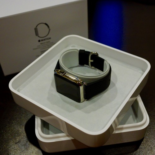 The Apple Watch is here! Each version comes in a different box - this large, heavy box is for the steel.
