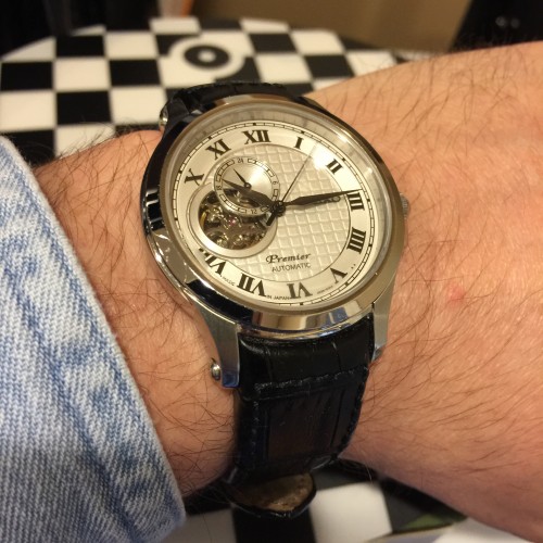 $600 steel watches like this Seiko Premier automatic are toast if the Apple Watch catches on