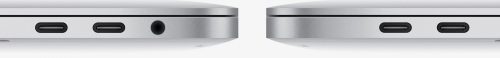 Sadly, Apple appears not to have included the Thunderbolt icon on the new MacBook Pro ports, creating even more customer confusion!