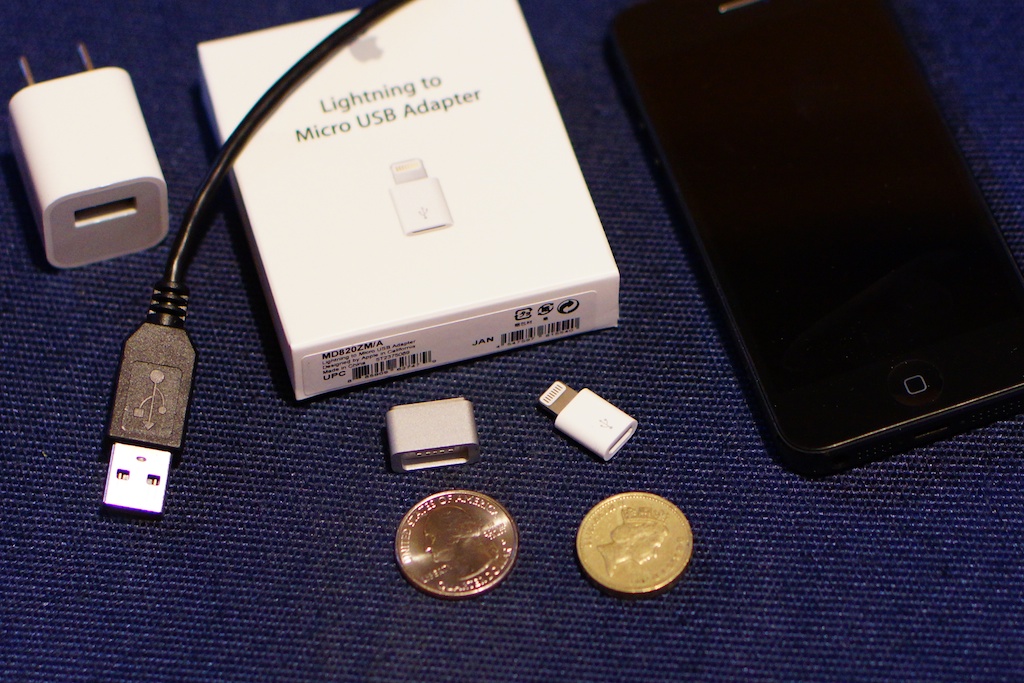 Apple's Lightning to Micro USB Adapter is Tiny But Useful - Stephen  Foskett, Pack Rat